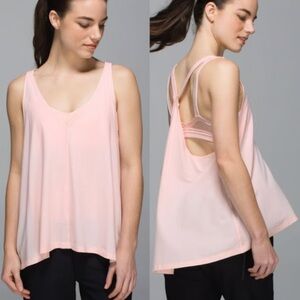 lululemon athletica Pink Tank Top